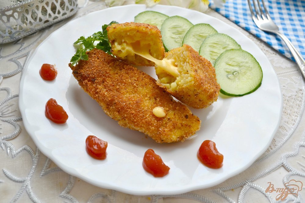 Вкусные картофельные палочки с сыром! Одно из лучших блюд