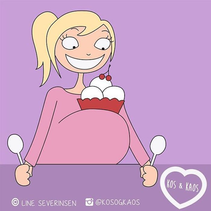 Вся правда о БЕРЕМЕННЫХ! 12 смешных и забавных иллюстраций