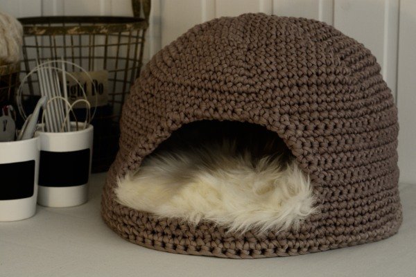 Корзинки для КОТИКОВ крючком