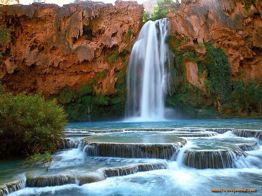 Самые КРАСИВЫЕ водопады со всего света! ВПЕЧАТЛЯЮЩАЯ красота