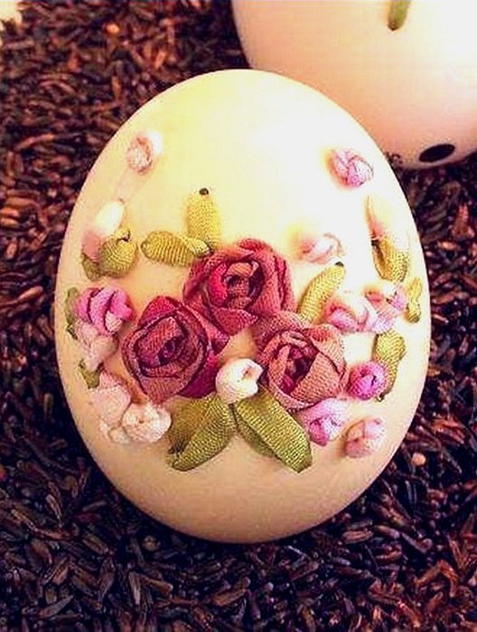 Вышивка на яйцах!!! Звучит не правдоподобно! Но Элизабет Кляйн это докажет