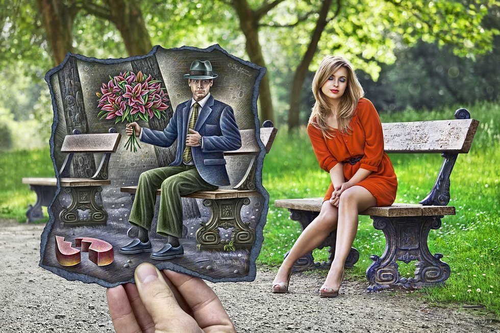 Фотограф, который рисует!!! Лучшая подборка рисунков Бена Хайне