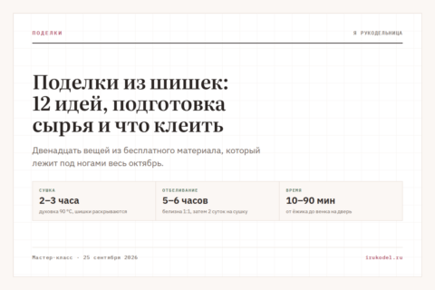 Поделки из шишек: 12 идей, подготовка сырья и что клеить