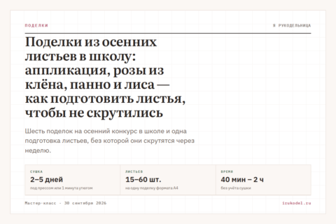 Поделки из осенних листьев в школу: аппликация, розы из клёна, панно и лиса — как подготовить листья, чтобы не скрутились